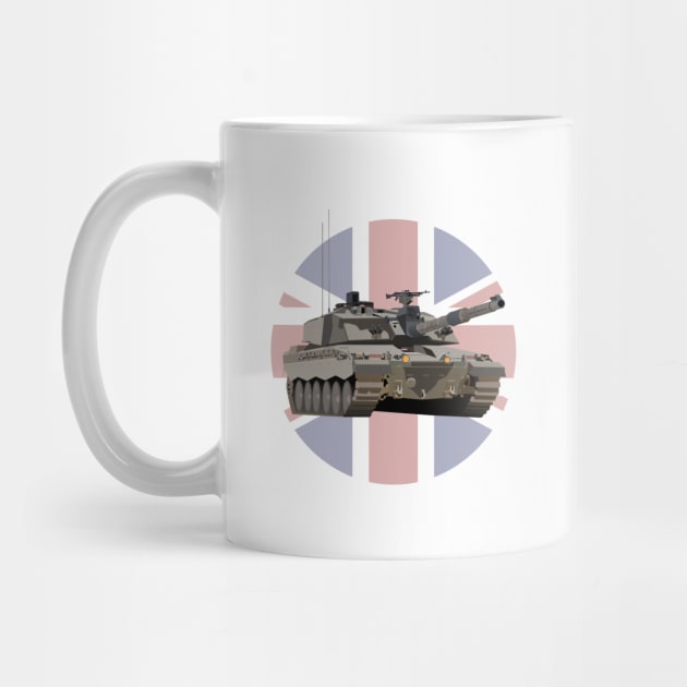 Challenger 2 British Battle Tank by NorseTech